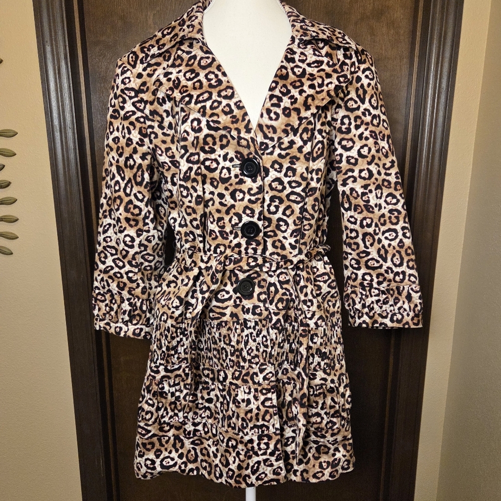 Multiples Leopard Print Jacket - image 1